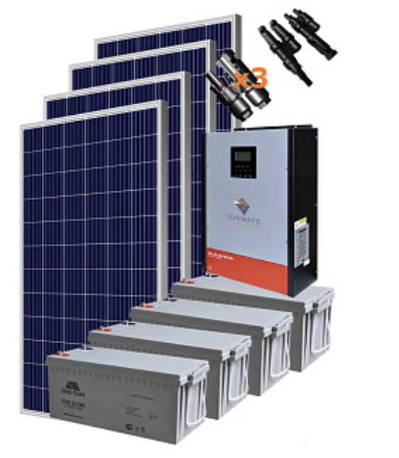 

Солнечная электростанция SOLAR 1.3 Гибрид