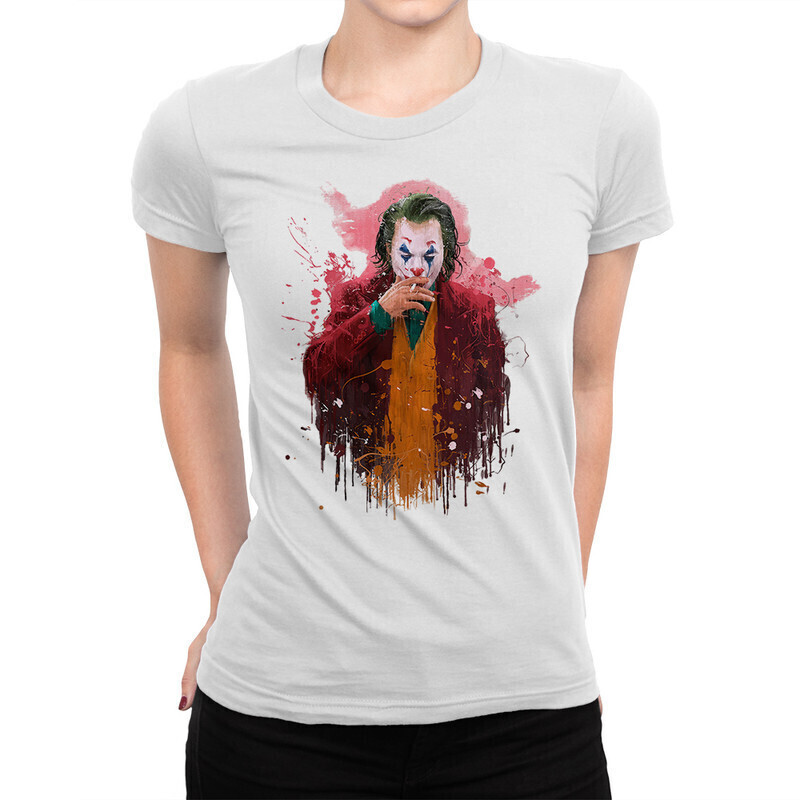 

Футболка женская Dream Shirts Джокер 10005171 белая 3XL, Джокер 10005171