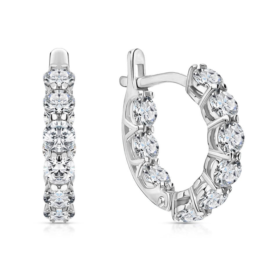 

Серьги из серебра ЯХОНТ Золотой 2723600, фианит, 2723600