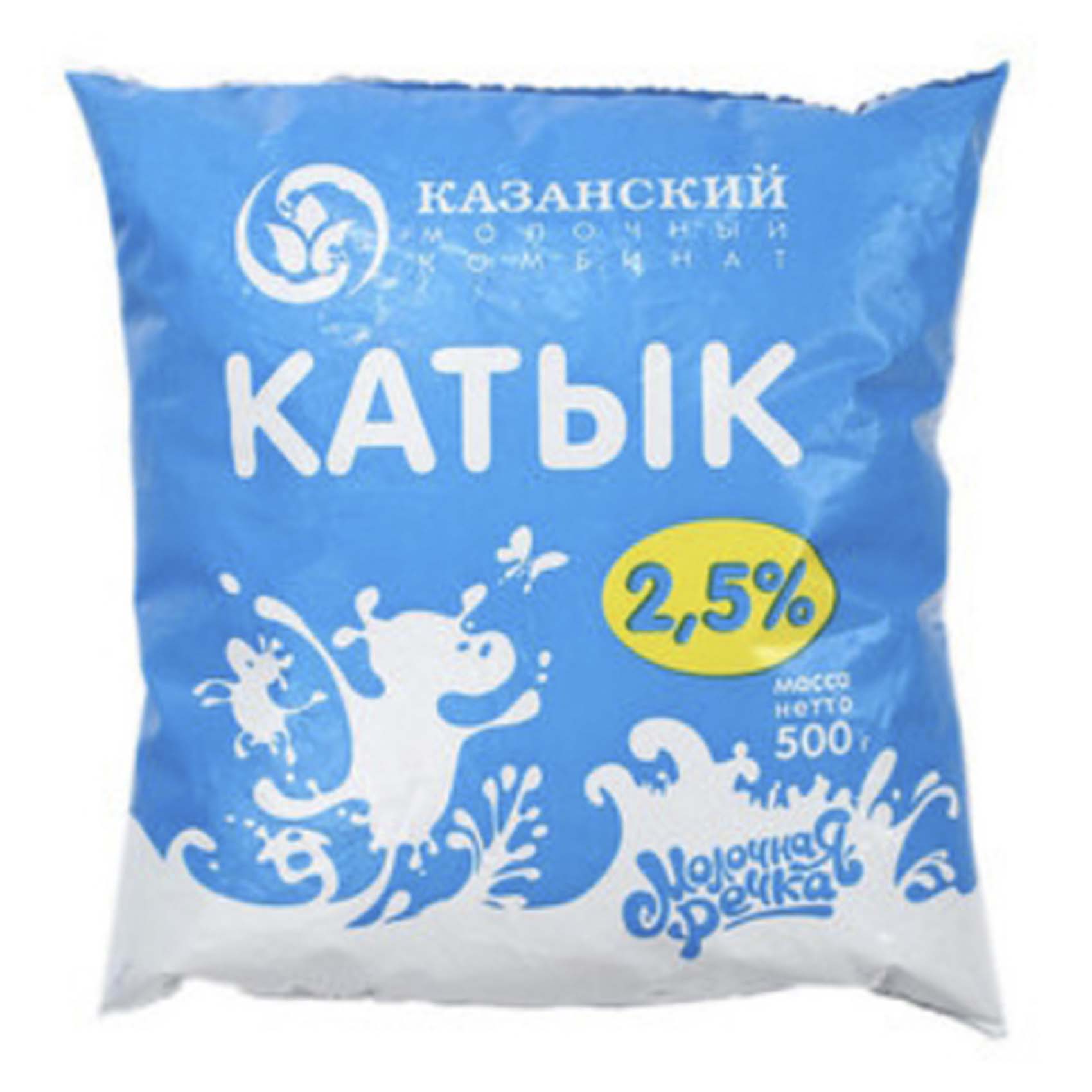 

Катык Молочная речка 2,5% 500 мл бзмж