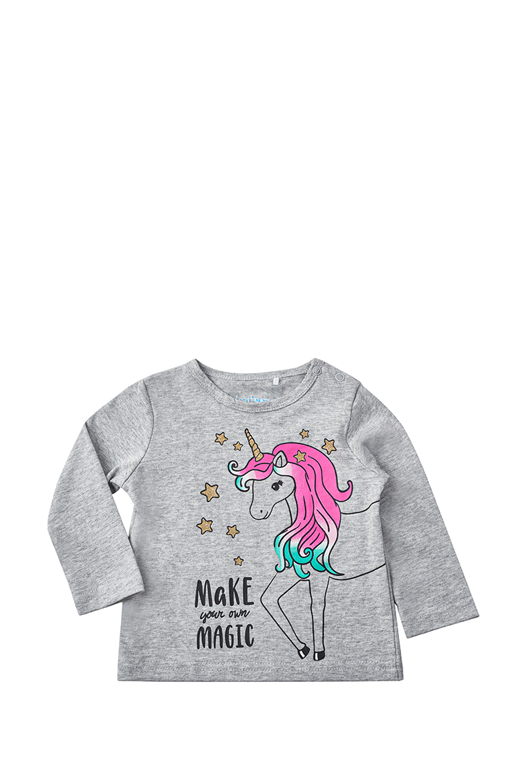 

Лонгслив детский Kari Baby AW23B05003502, серый, 74, AW23B05003502