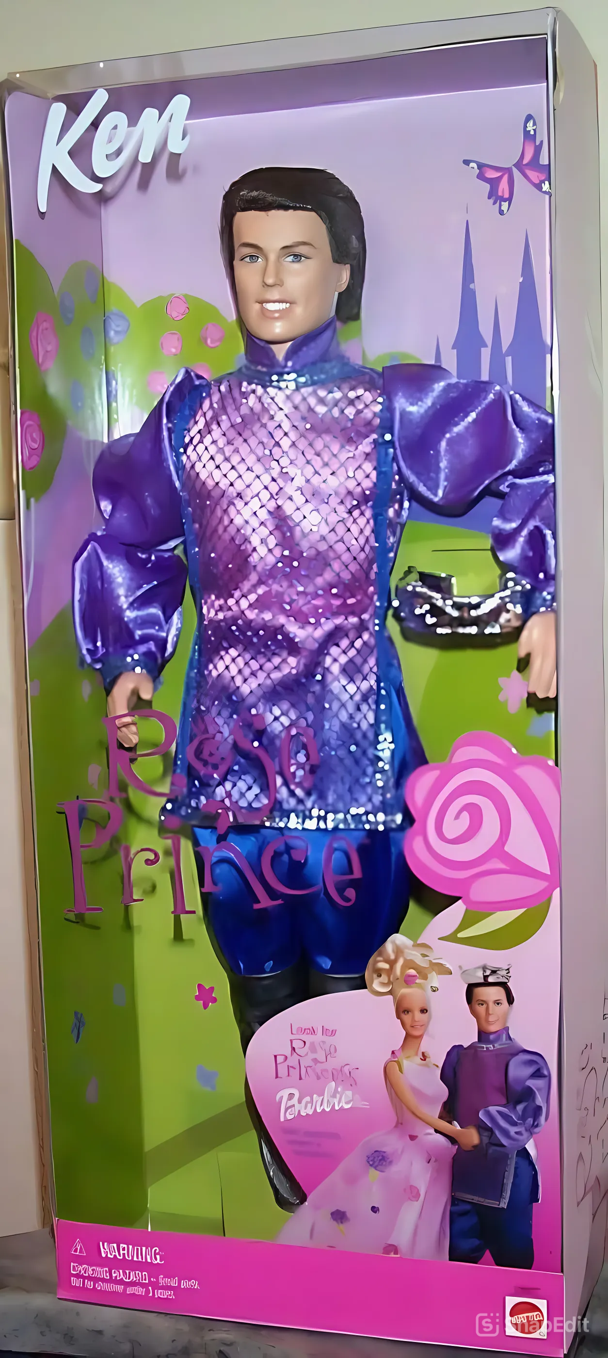 

Кукла Барби Barbie Кен Rose Prince 2000 30 см