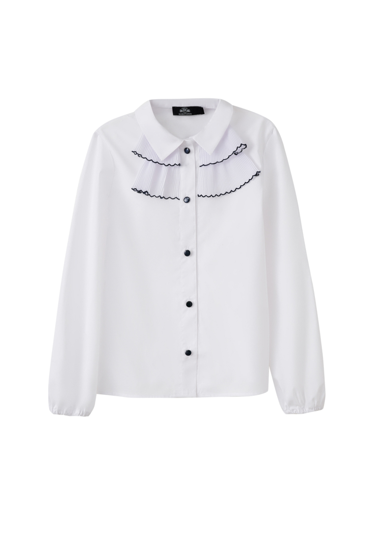 

Блузка детская Daniele Patrici B497.02, белый, 134, B497.02