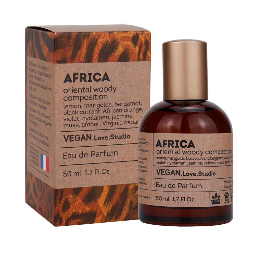 

Туалетная вода женская Delta parfum Vegan Love Studio Africa, 50мл