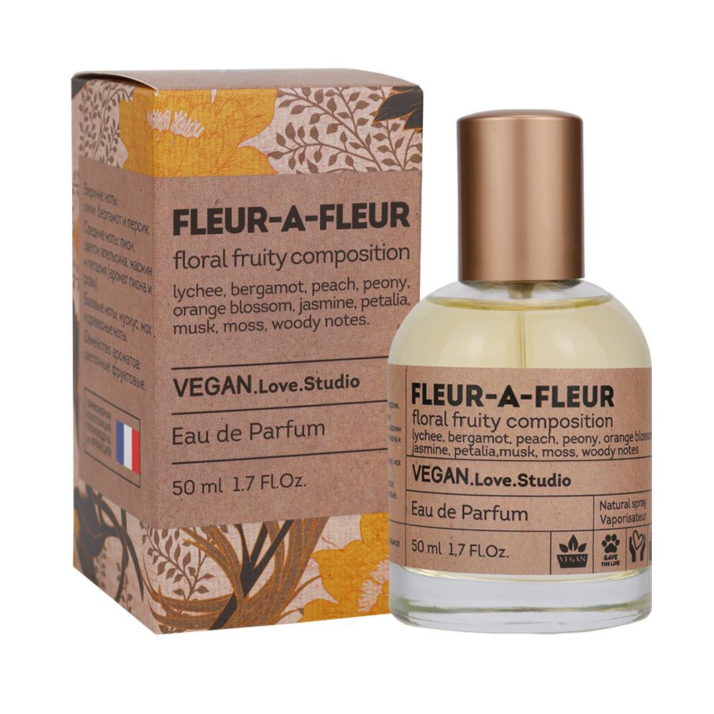 

Туалетная вода женская Delta parfum Vegan Love Studio Fleur-a-Fleur, 50мл
