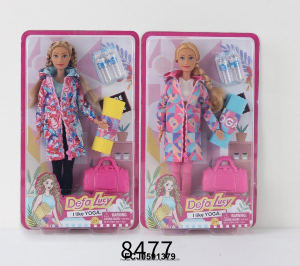 

Кукла 8477 Занятие йогой в кор. Defa Lucy