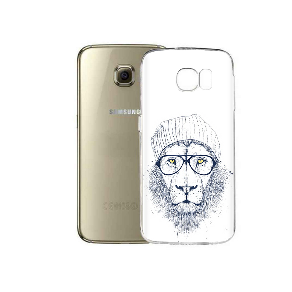 

Чехол MyPads Tocco для Samsung Galaxy C5 Pro хиппи лев (PT61139.577.663), Прозрачный, Tocco