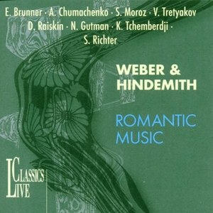 WEBER / HINDEMITH - Romantic Music