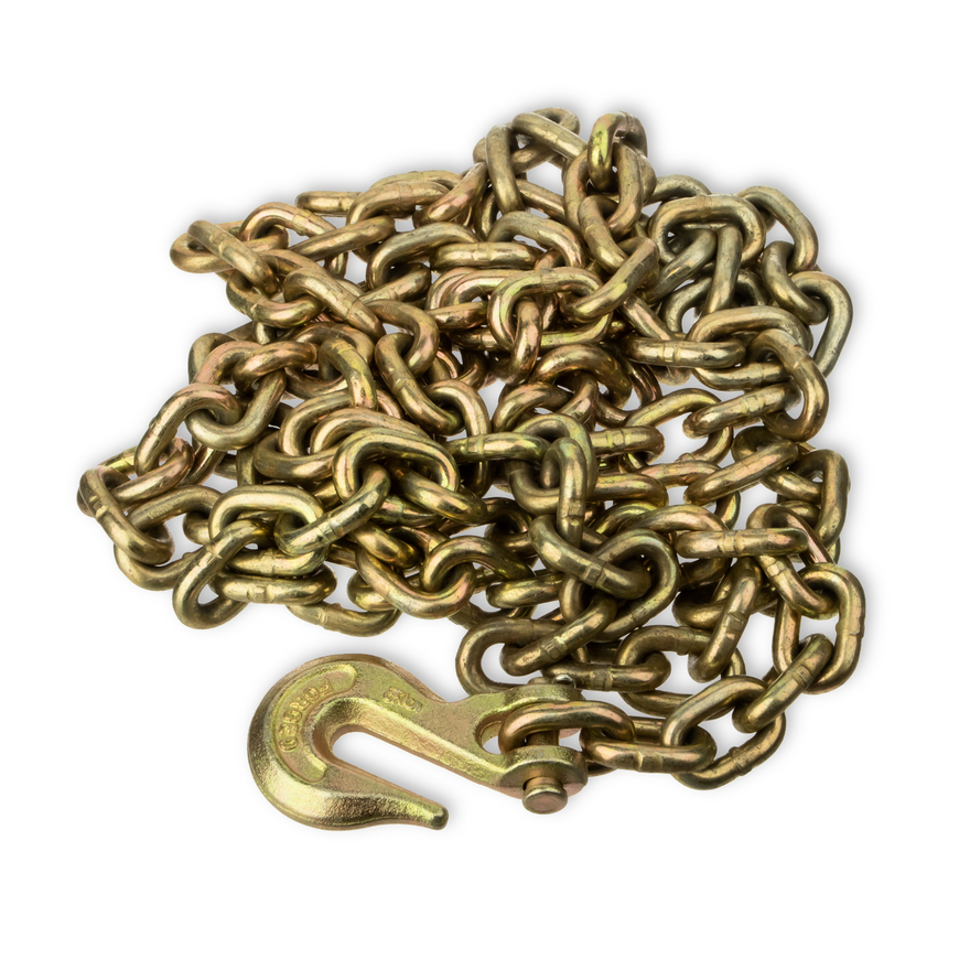 

Цепь RUNTEC RT-QU38 кузовная с крюком 3 м*8 мм