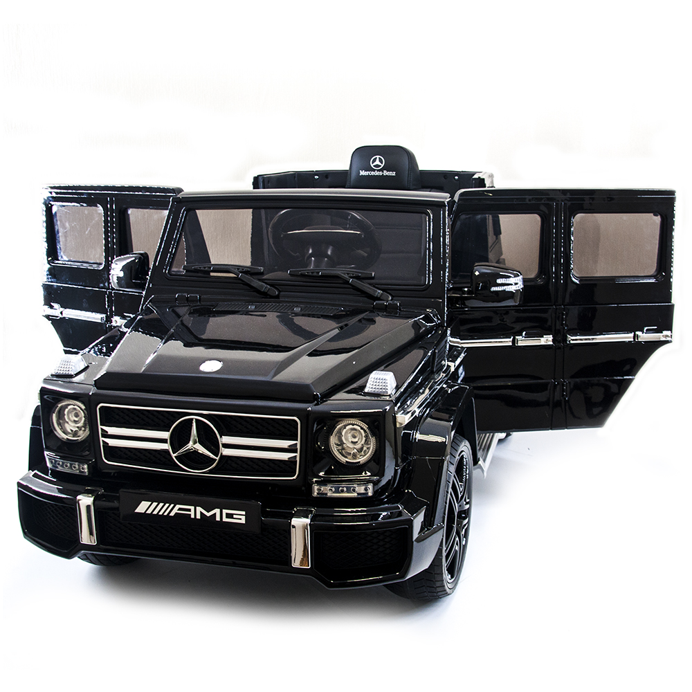 фото Детский электромобиль mercedes benz g63 luxury 2.4g - black - hl168-lux-b harleybella