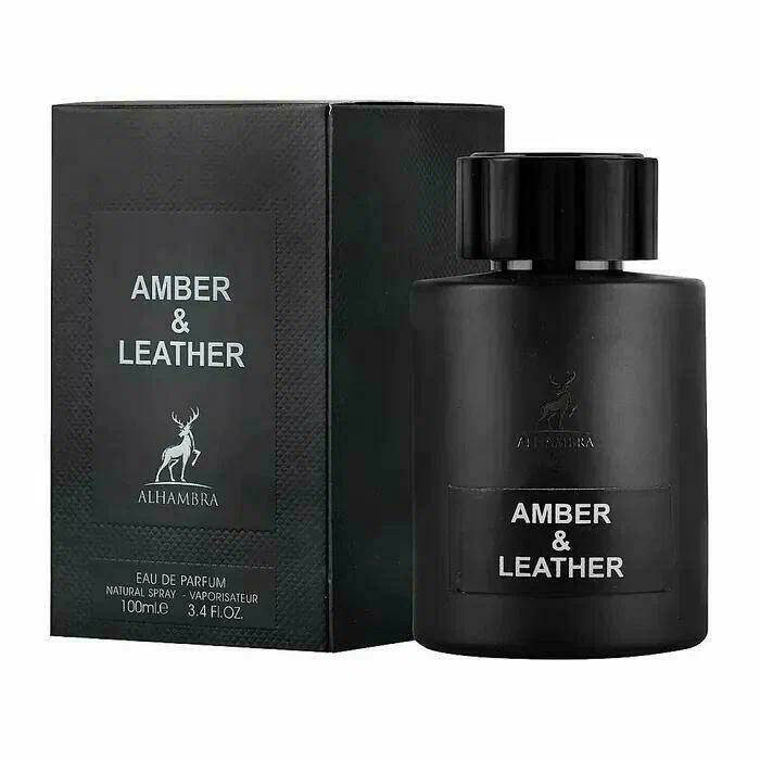 Парфюмерная вода женская Maison Alhambra AMBER & LEATHER, 100 мл