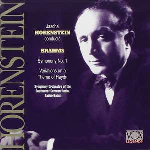 

BRAHMS - Symphony No. 1. Variations On St. Anthony Chorale, 1 CD
