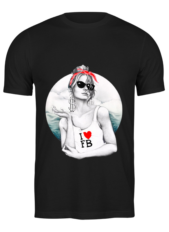 

Футболка мужская Printio Hipster wom черная 2XL, Черный, Hipster wom