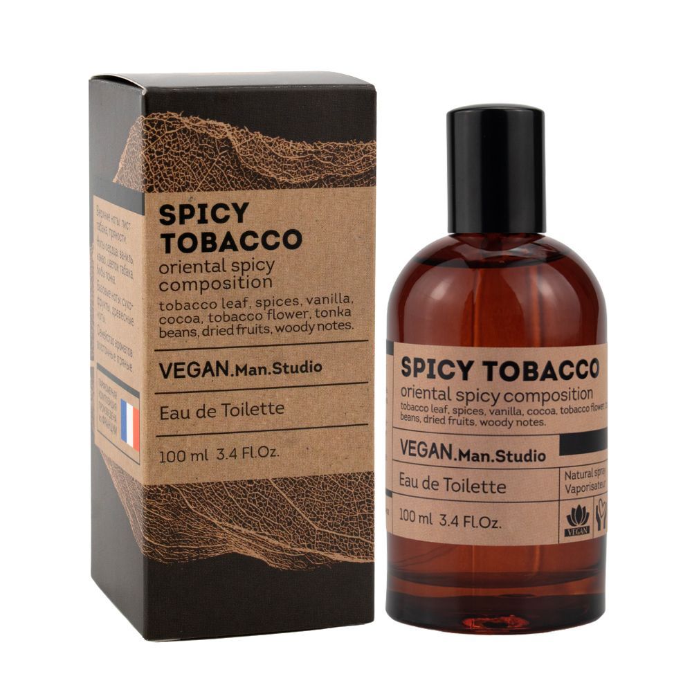 

Туалетная вода мужская Delta parfum Vegan Man Studio Spicy Tobacco, 100мл