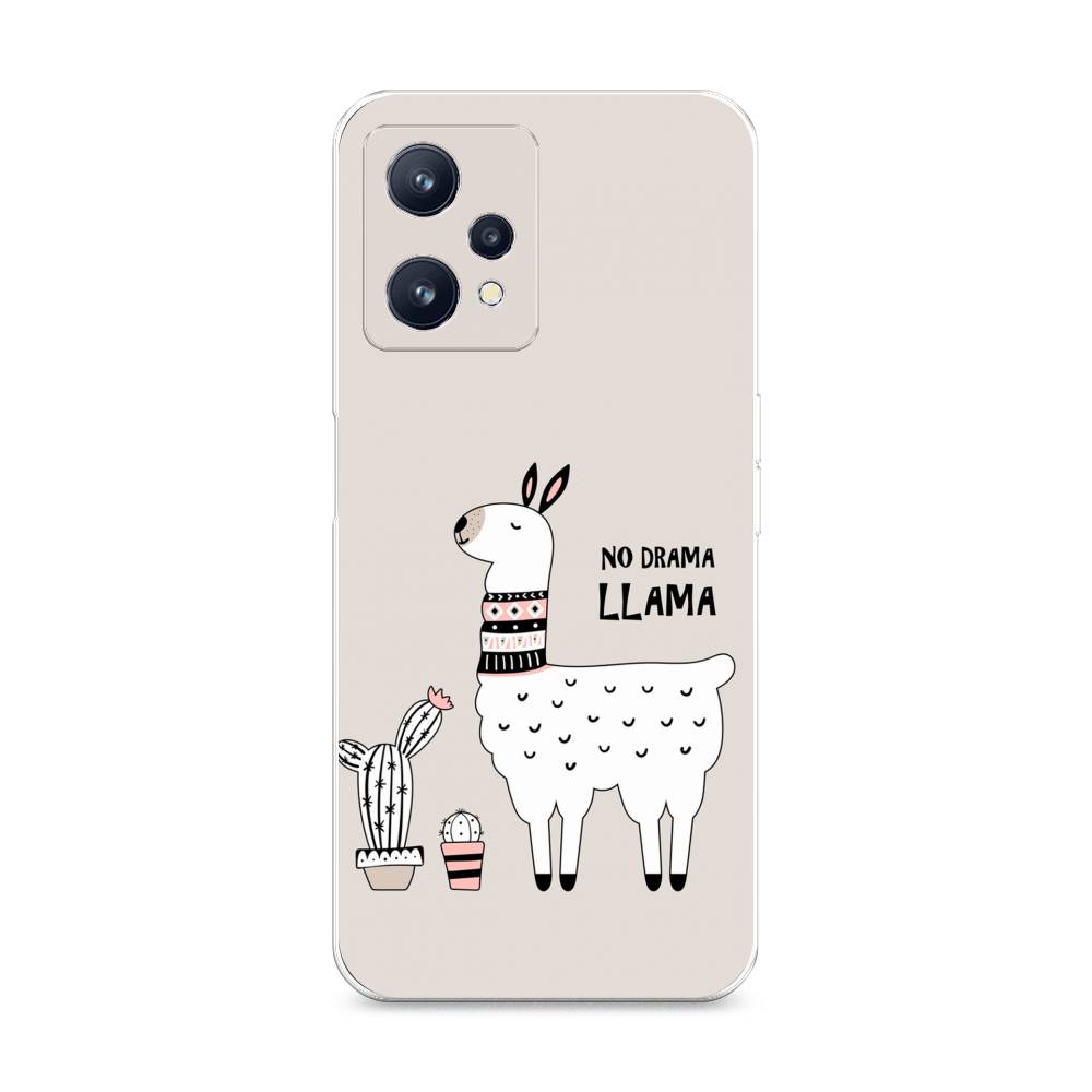 

Чехол Awog на Realme 9/9 Pro Plus "No drama LLama", Разноцветный, 258750-2