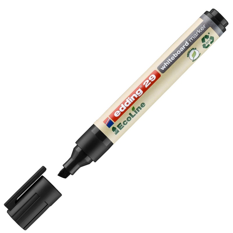

Маркер для белых досок Edding 29/1 Ecoline черный толщина линии 1-5 мм, 1183257