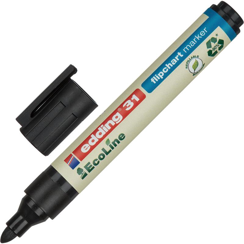 

Маркер Edding 1183269 31/1 Ecoline черный для бумаги/флипчартов