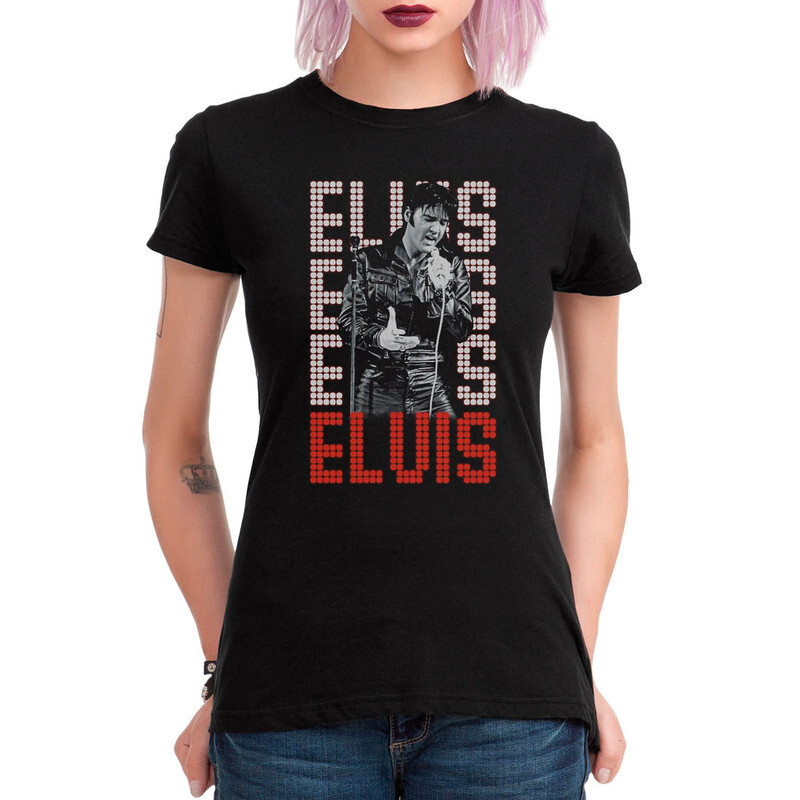 

Футболка женская Dream Shirts Элвис Пресли 999565111 черная L, Черный, Элвис Пресли 999565111