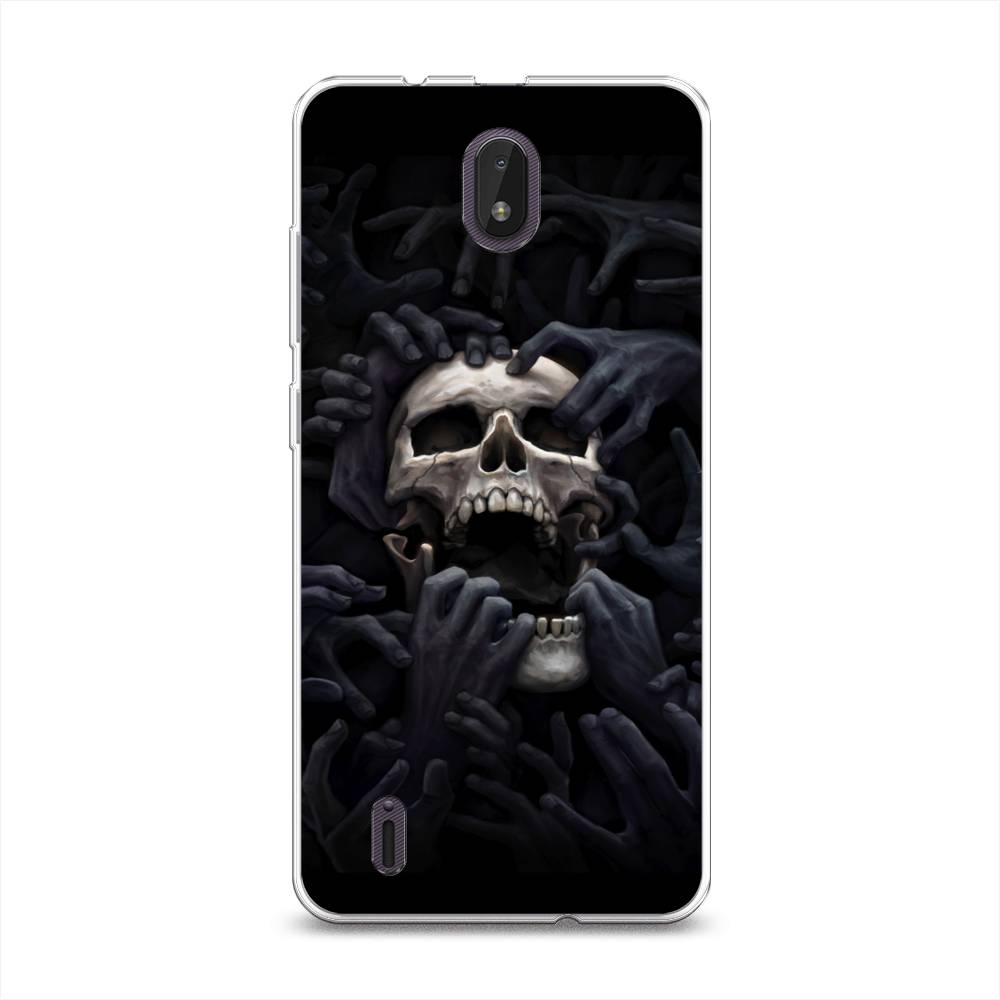 

Чехол Awog на Nokia C01 Plus / Нокиа C01 Плюс "Череп 29", Разноцветный, 125250-9