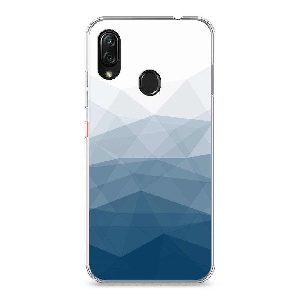 фото Чехол awog "абстракция небо" для zte blade v10 vita