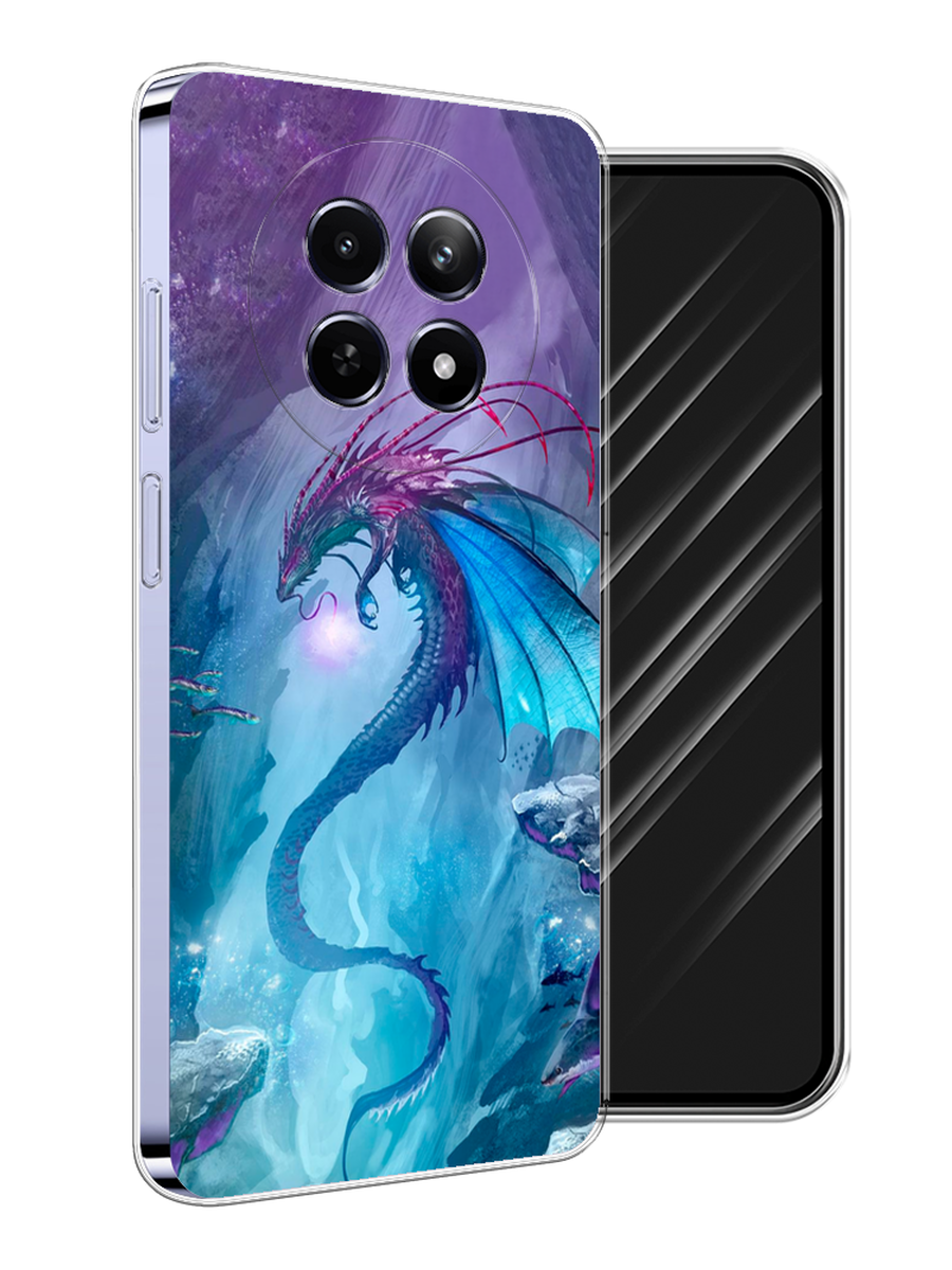 

Чехол Awog на Realme 12 5G "Водный дракон", Голубой;фиолетовый;синий, 2516450-1