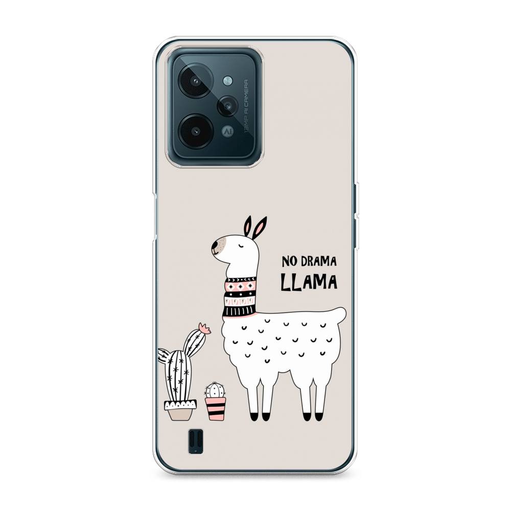 

Чехол Awog на Realme C31 "No drama LLama", Разноцветный, 259350-2