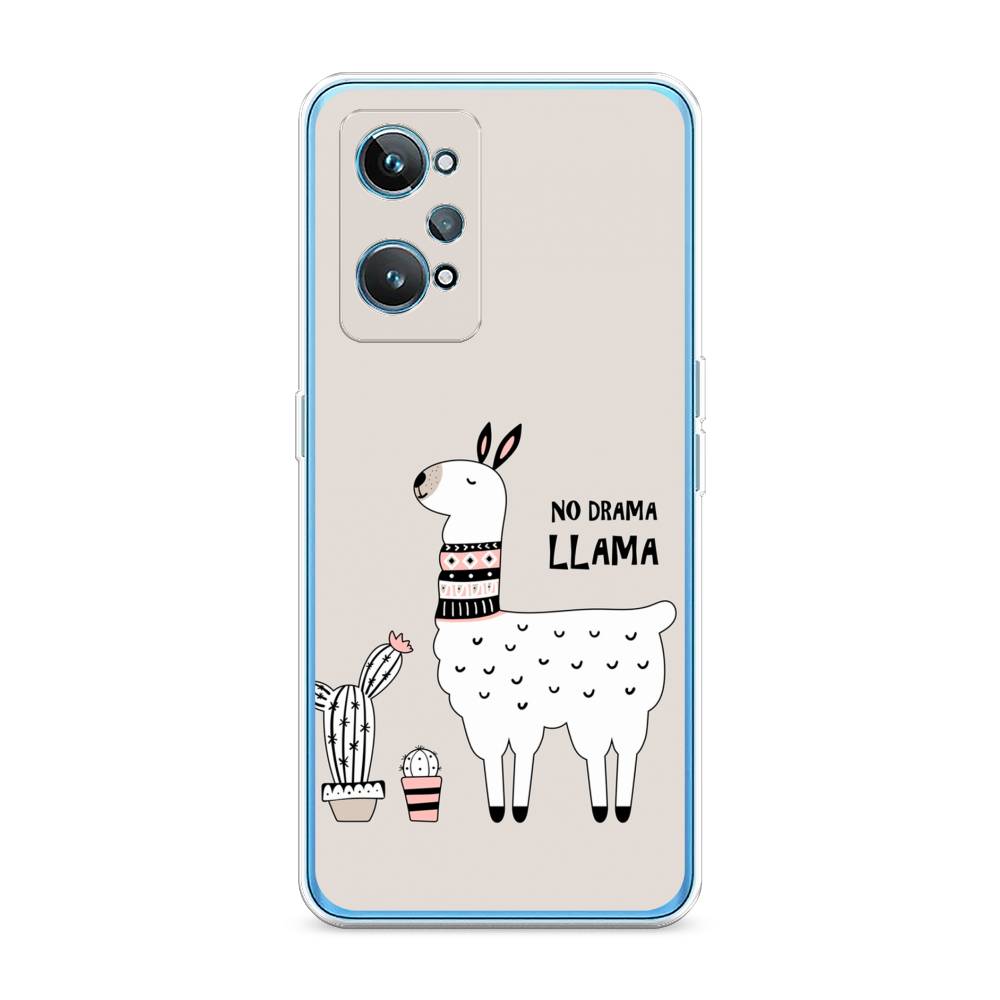 

Чехол Awog на Realme GT 2 "No drama LLama", Разноцветный, 258550-2