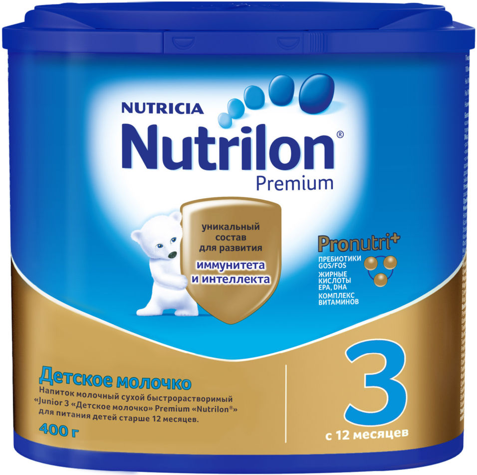 

Смесь Nutrilon Premium 3 Junior С 12 месяцев 400г