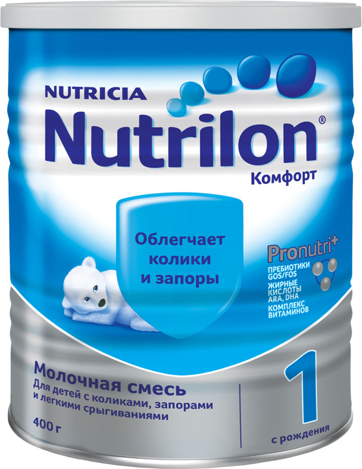 

Смесь Nutrilon Комфорт 1 С 0 месяцев 400г