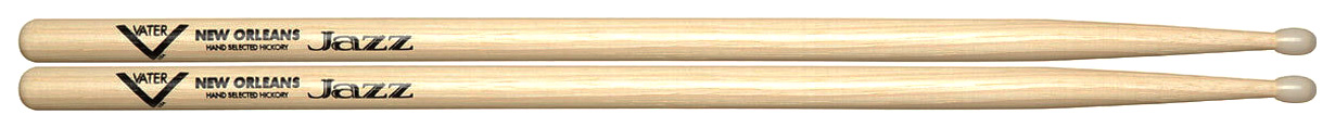 фото Палочки для барабана vater vhnojn american hickory new orlean jazz