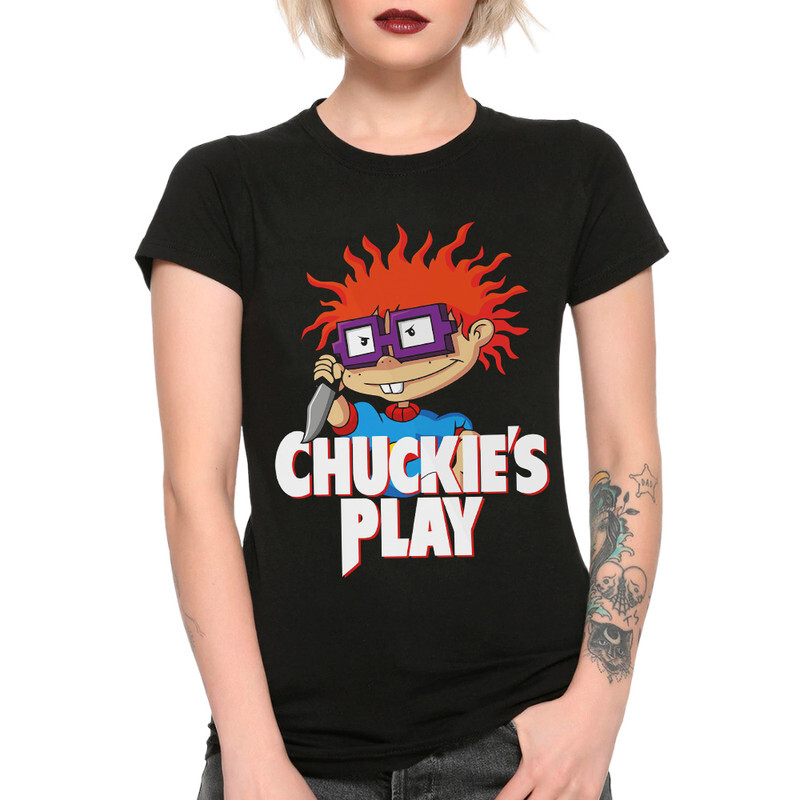 

Футболка женская Dream Shirts Игра Чаки 999569111 черная S, Игра Чаки 999569111