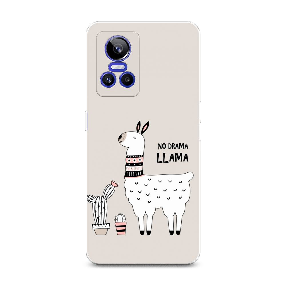 

Чехол Awog на Realme GT Neo 3 "No drama LLama", Разноцветный, 259050-2