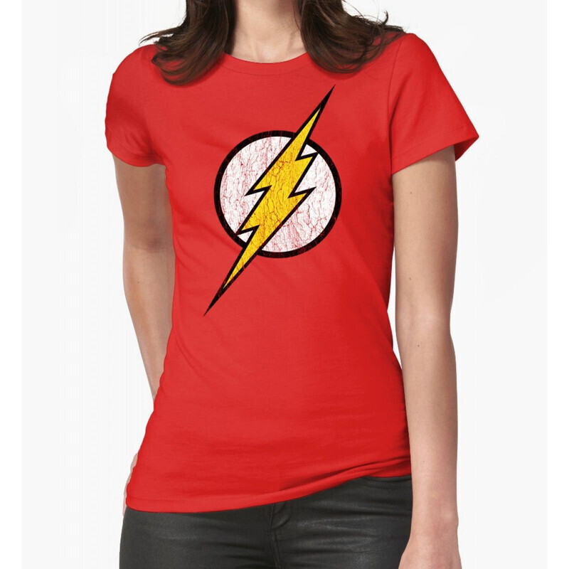 

Футболка женская Dream Shirts Флеш 10005271 красная M, Флеш 10005271