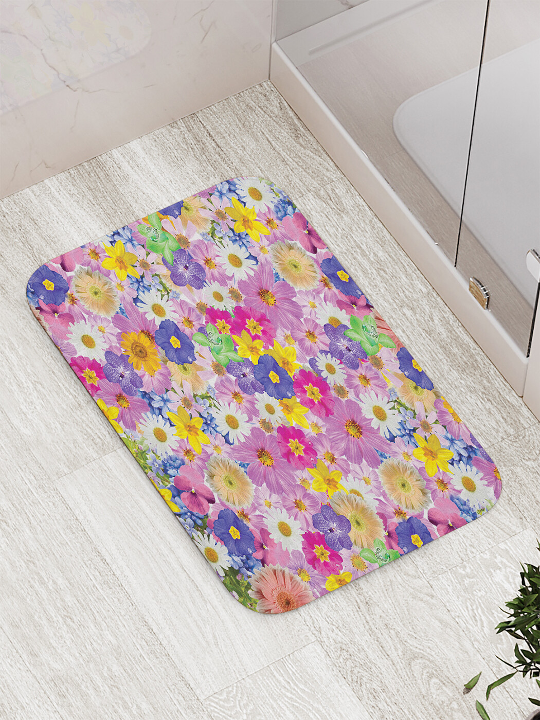

bath_3790 Коврик противоскользящий для ванной, сауны, бассейна, 77х52 см