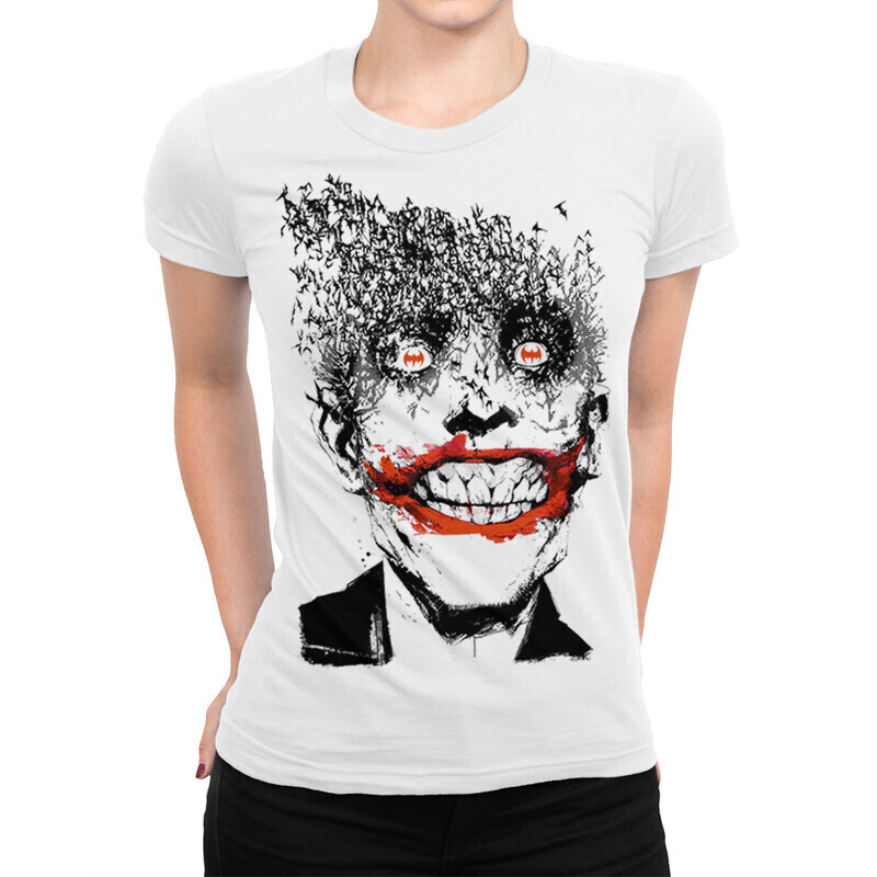 

Футболка женская Dream Shirts Джокер 10005301 белая L, Джокер 10005301