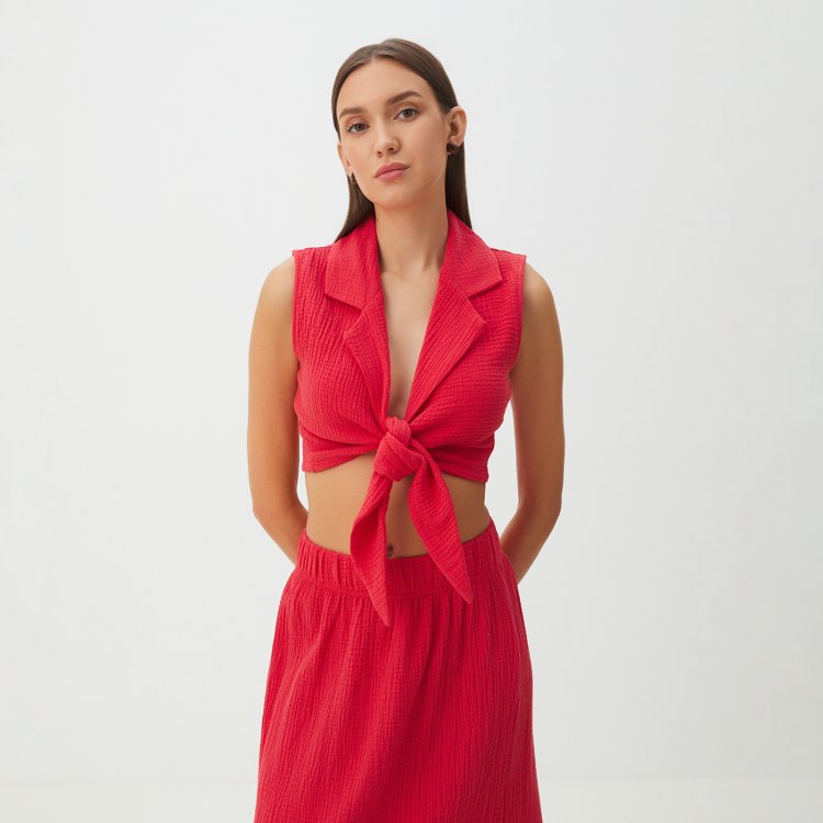 

Топ женский Maison David BLN928-1 красный XS, BLN928-1