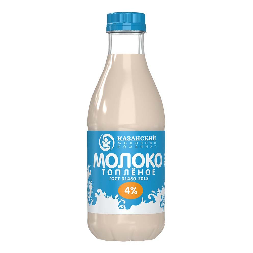 

Молоко Молочная Речка топленое 4% 930 мл бзмж