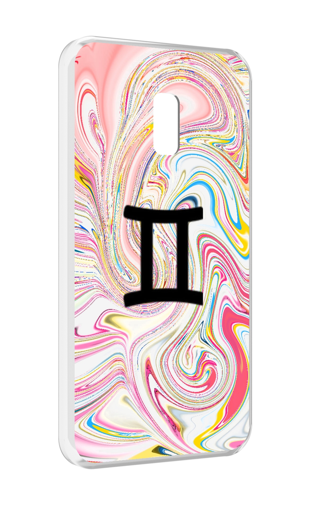 

Чехол MyPads знак зодиака близнецы 2 для Meizu 15, Прозрачный, Tocco