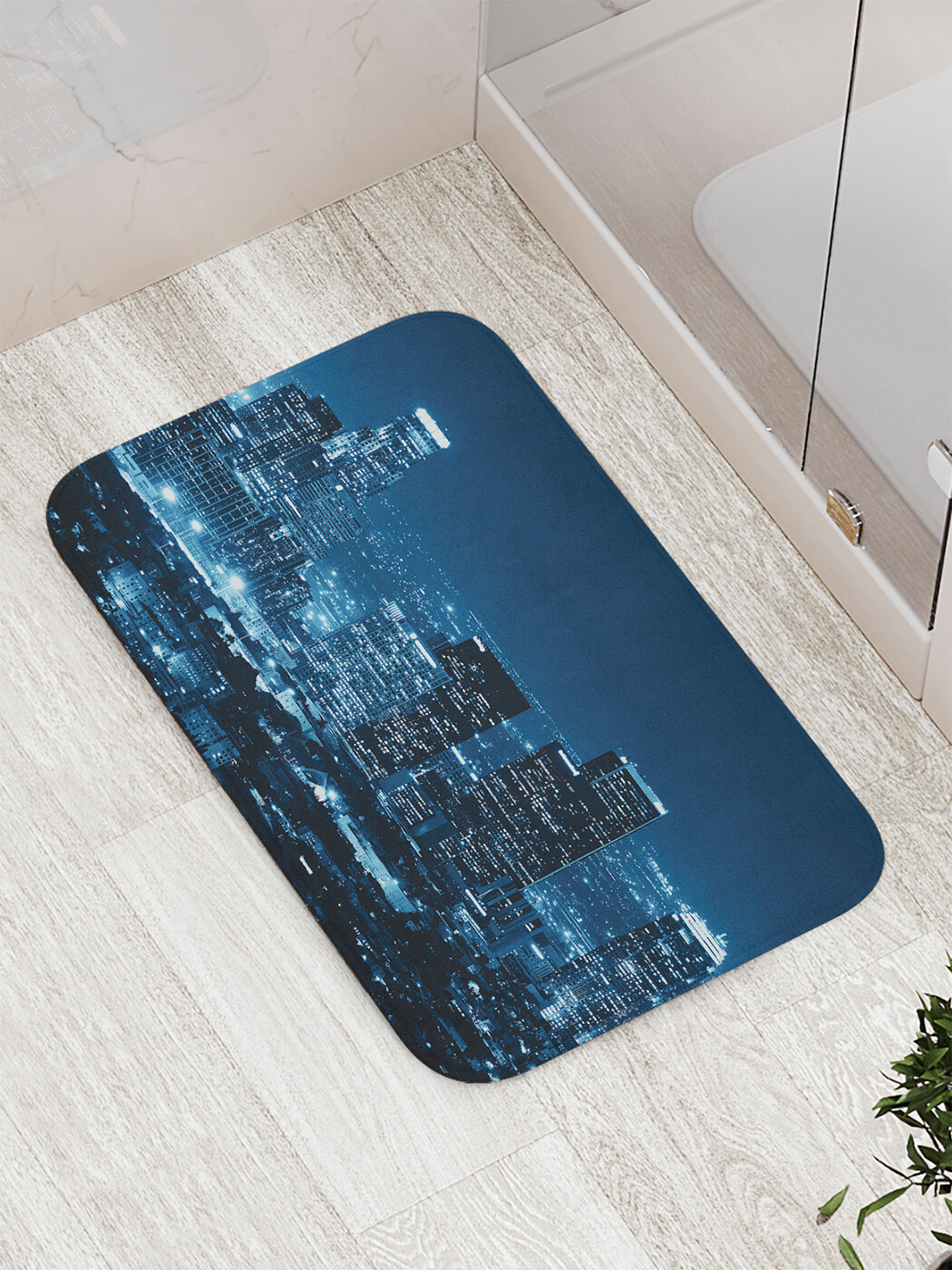 

bath_11255 Коврик противоскользящий для ванной, сауны, бассейна, 77х52 см