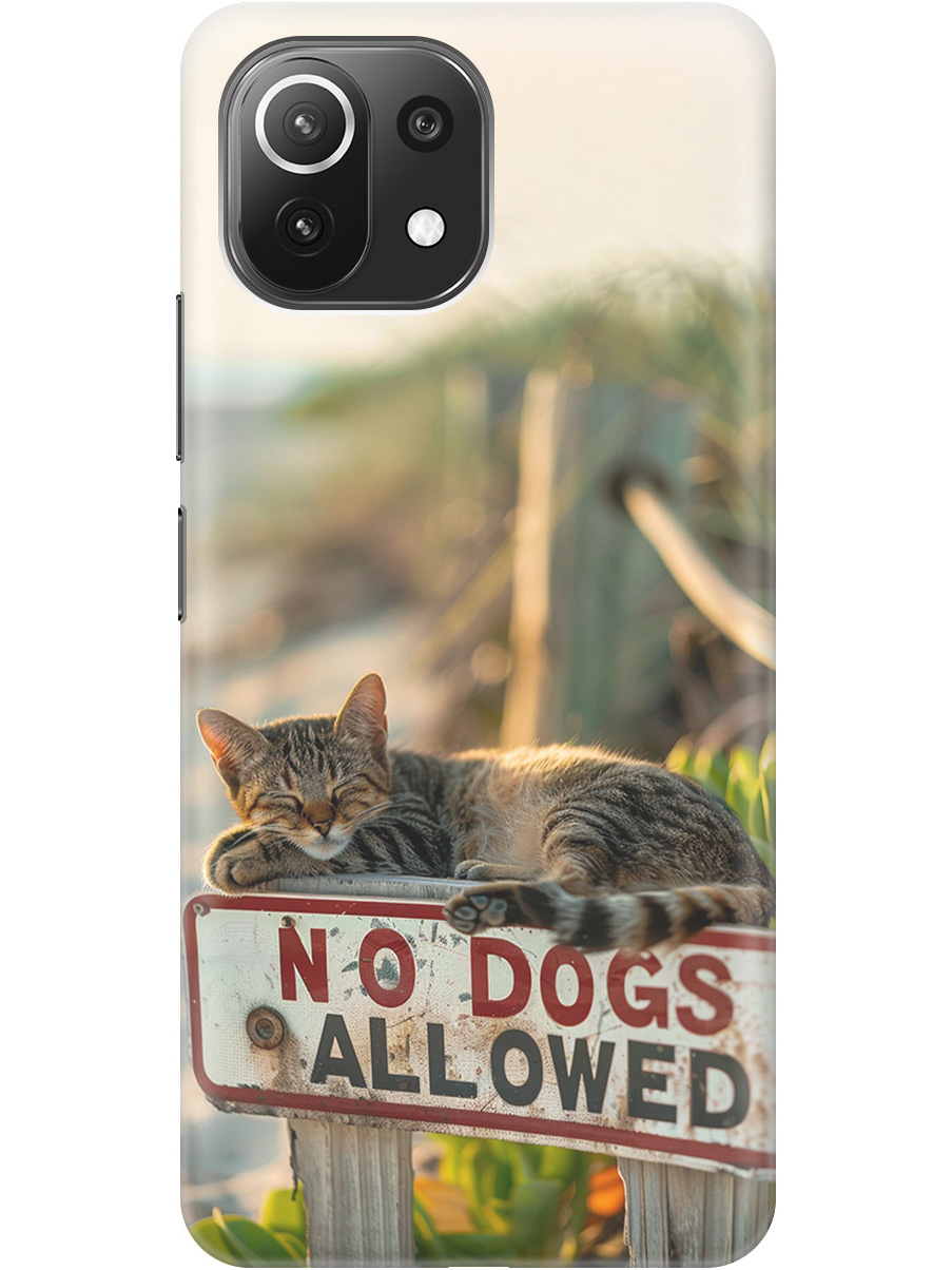 

Силиконовый чехол на Xiaomi Mi 11 Lite / 11 Lite 5G с принтом "Собакам вход запрещен!", Прозрачный;белый;зеленый, 725173311