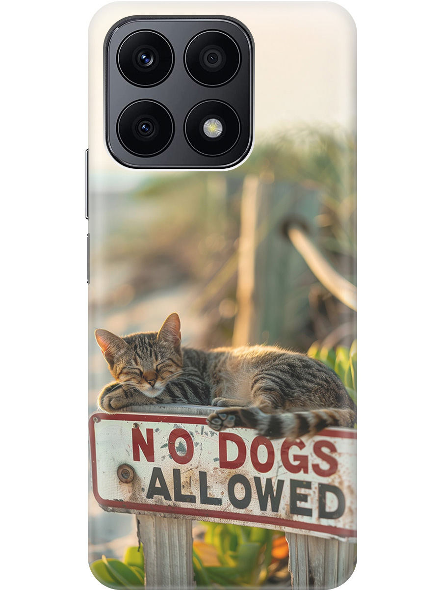 

Силиконовый чехол на Honor X8a с принтом "Собакам вход запрещен!", Прозрачный;белый;зеленый, 768741611