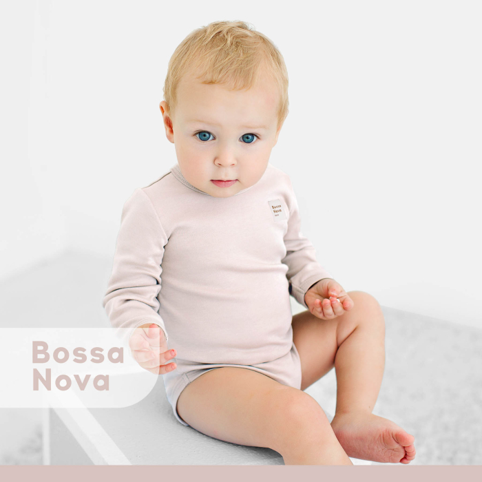 

Боди детское Bossa Nova бежевый 68, 1464125