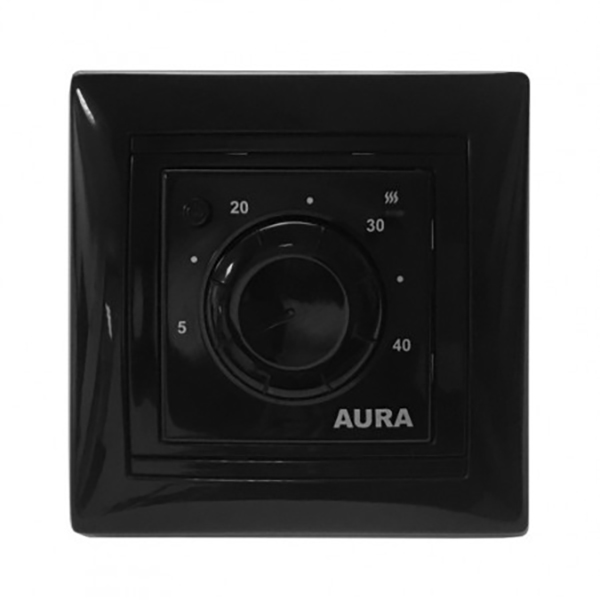 фото Терморегулятор aura ltc 030 черн. aura technology