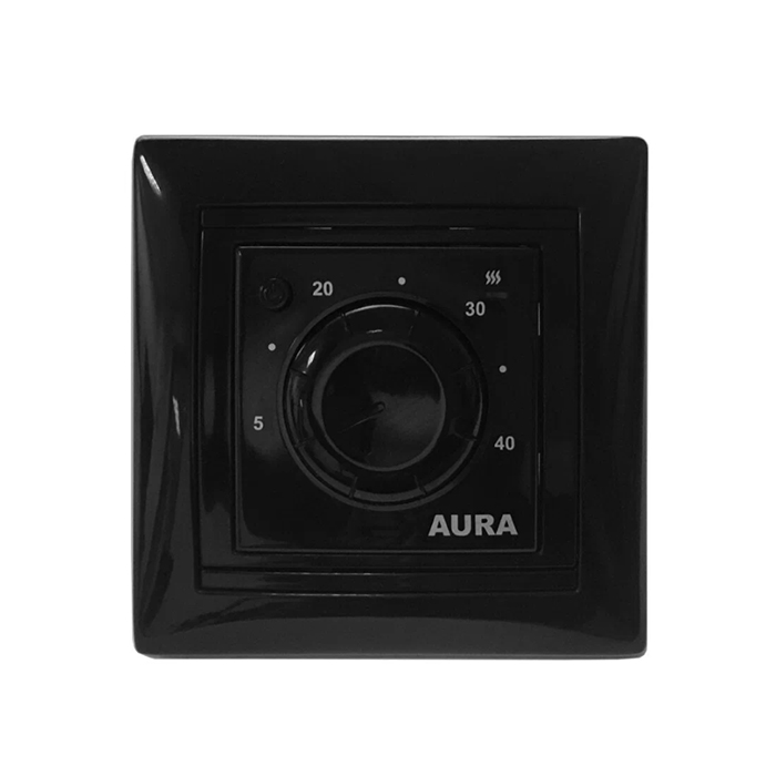 фото Терморегулятор aura ltc 030 черн. aura technology