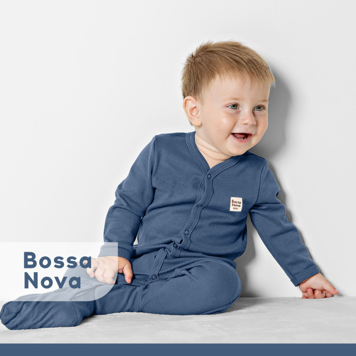 

Комбинезон детский Bossa Nova синий 74, 1464129