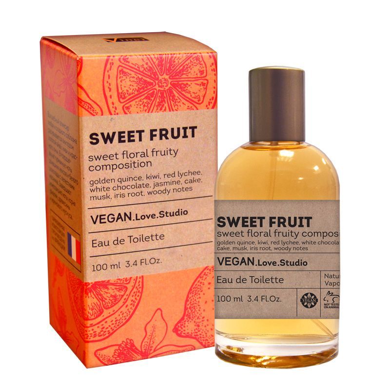 Туалетная вода женская Delta parfum Vegan Love Studio Sweet Fruit, 50мл