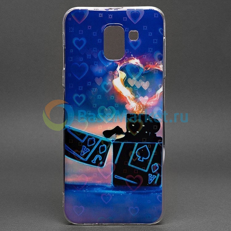 

Чехол накладка SC130 BaseMarket для Samsung J600F Galaxy J6 (2018) (004)