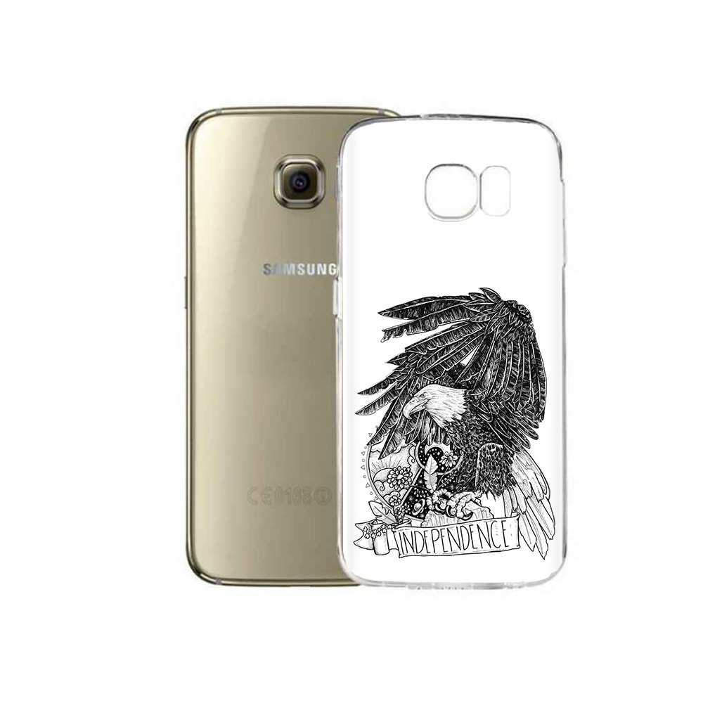 

Чехол MyPads Tocco для Samsung Galaxy C5 Pro черно белый сокол (PT61139.577.688), Прозрачный, Tocco