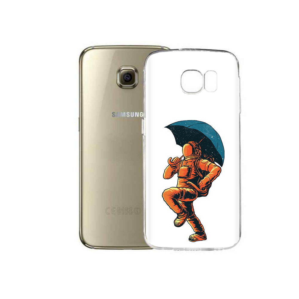 

Чехол MyPads Tocco для Samsung Galaxy C5 Pro шагающий космонавт с зонтом (PT61139.577.695), Прозрачный, Tocco