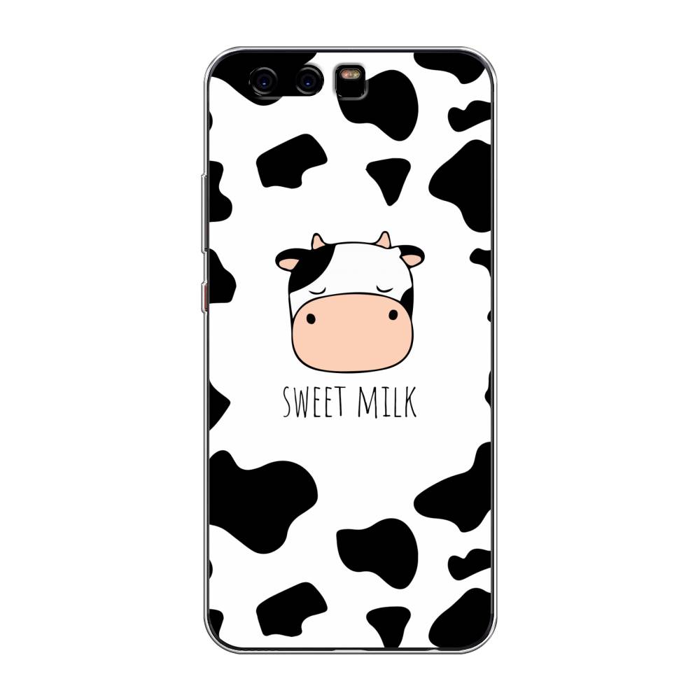 

Чехол для Huawei P10 "Sweet milk", Розовый;белый;черный, 62250-1